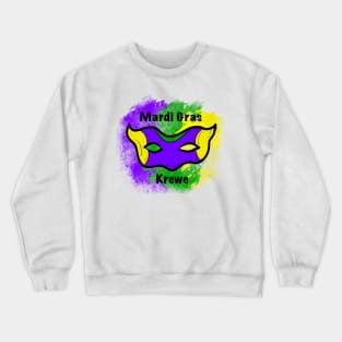 Mardi Gras Krewe Crewneck Sweatshirt